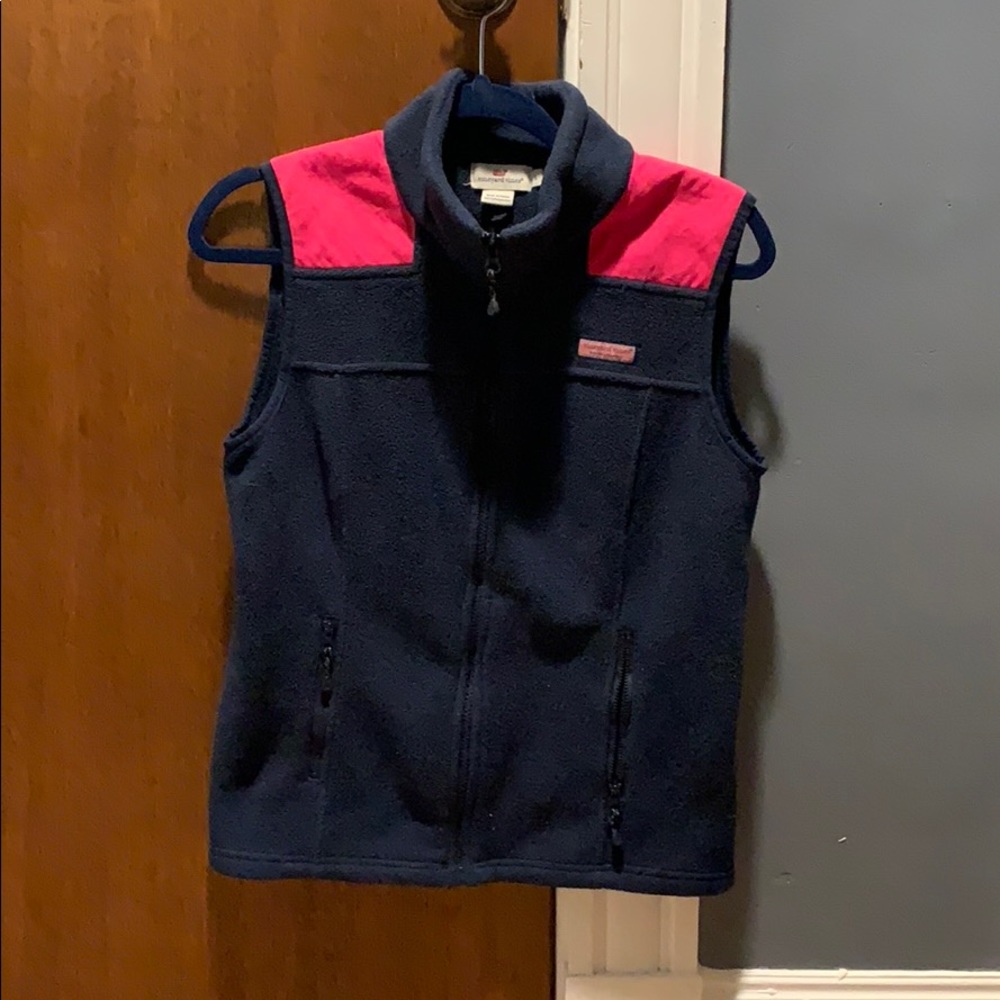 Vineyard Vines Fleece Vest - size small